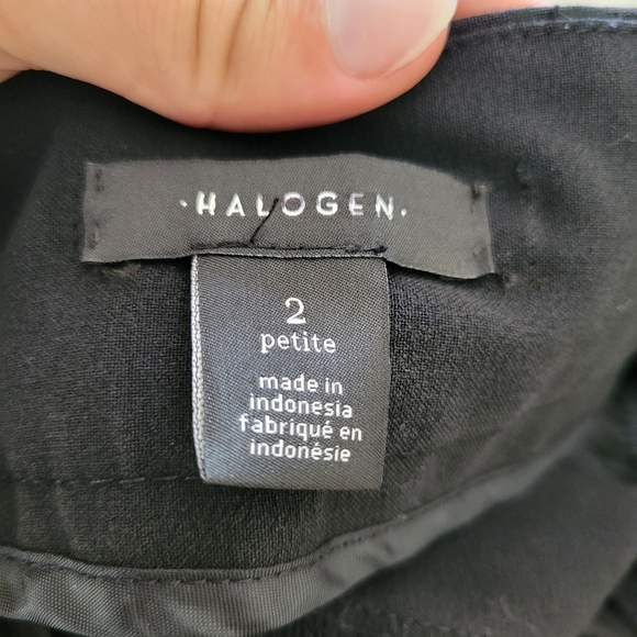 Halogen boot cut dress pants black 2p - Picture 3 of 3